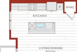 Aura Bluffview Apartments A13 2 Floor Plan Aura Bluffview Apartments A13 2 Floor Plan
